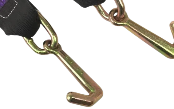 TOW-2X36MINI J BRIDLE-DW - Heavy-Duty 2" x 36" V-Bridle with Mini J-Hooks, 3,333 lbs Load Capacity - Premium Towing Equipment SAFE 'N SECURE LLC