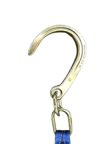 TOW-3X30-8FJH - Heavy-Duty 3" x 30" Tow V Bridle with 8" Forged J Hooks, 5,400lbs Load Capacity - Professional Towing Equipment SAFE 'N SECURE LLC