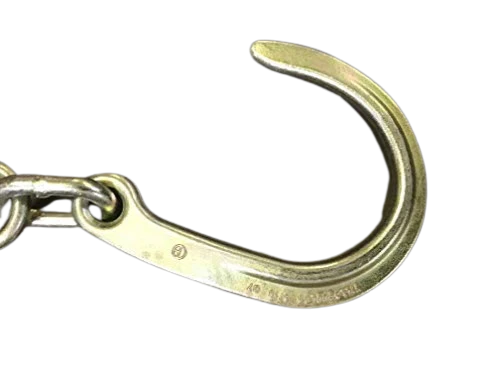 TOW-3X30-8FJH - Heavy-Duty 3" x 30" Tow V Bridle with 8" Forged J Hooks, 5,400lbs Load Capacity - Professional Towing Equipment SAFE 'N SECURE LLC