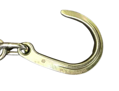 TOW-3X30-8FJH - Heavy-Duty 3" x 30" Tow V Bridle with 8" Forged J Hooks, 5,400lbs Load Capacity - Professional Towing Equipment SAFE 'N SECURE LLC