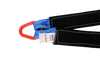3" x 36" Towing V-Bridle Strap with RTJ Frame Cluster Hooks - 18,000 lbs Webbing Capacity, 5,400 lbs WLL, Reinforced Cordura Sleeve CasterHQ