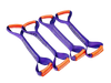 8 Point Diamond Weave Flatbed Rollback 14' Car Tie Down Kit with RJ Hooks - 3,333 lbs WLL, Made in USA CasterHQ