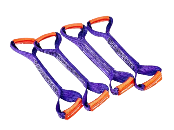 8 Point Diamond Weave Flatbed Rollback 14' Car Tie Down Kit with RJ Hooks - 3,333 lbs WLL, Made in USA CasterHQ