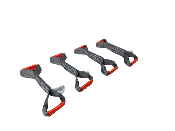 8 Point Diamond Weave Flatbed Rollback Car Tie Down Kit with Twisted Snap Hooks - 14ft Straps, 3,333 lbs WLL, Made in USA CasterHQ