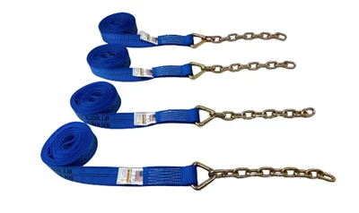 Ultimate 8-Point DIAMOND WEAVE Tie-Down: Secure & Durable for Flatbed and Rollback Towing CasterHQ