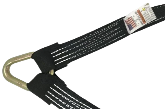 Heavy-Duty Towing V-Bridle, 2" x 36" with RTJ Cluster Hooks - 3,333 lbs Load Capacity SAFE 'N SECURE LLC