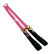 TOW-V-STRAP 56" Towing V-Bridle Strap - Durable Nylon with Twisted Snap Hooks & Delta Rings, 3333 lbs Load Capacity SAFE 'N SECURE LLC
