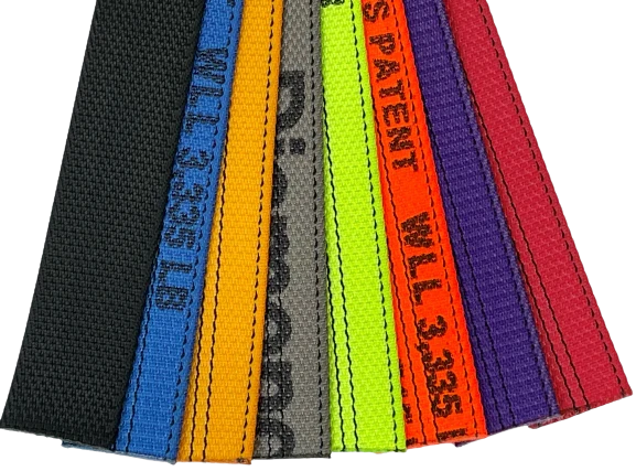 TOW-V-STRAP 56" Towing V-Bridle Strap - Durable Nylon with Twisted Snap Hooks & Delta Rings, 3333 lbs Load Capacity SAFE 'N SECURE LLC