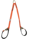 TOW-V-STRAP 56" Towing V-Bridle Strap - Durable Nylon with Twisted Snap Hooks & Delta Rings, 3333 lbs Load Capacity SAFE 'N SECURE LLC