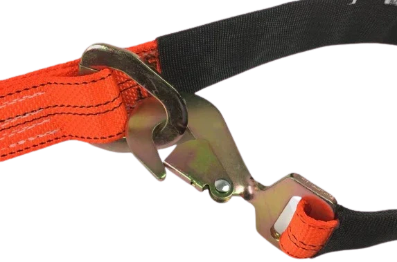 TOW-V-STRAP 56" Towing V-Bridle Strap - Durable Nylon with Twisted Snap Hooks & Delta Rings, 3333 lbs Load Capacity SAFE 'N SECURE LLC