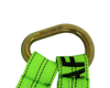 TOW-V-STRAP 56" Towing V-Bridle Strap - Durable Nylon with Twisted Snap Hooks & Delta Rings, 3333 lbs Load Capacity SAFE 'N SECURE LLC