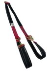 Reinforced 2" x 56" TOW-V-STRAP-CSL-DW V-Bridle Tow Strap with Twisted Snap Hooks & D-Rings - 3,333 lbs Load Capacity SAFE 'N SECURE LLC
