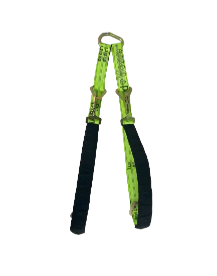 2" x 56" Tow V-Bridle Strap with Twisted Snap Hooks & D-Rings - 3,333 lbs Load Capacity, Heavy-Duty Towing SAFE 'N SECURE LLC