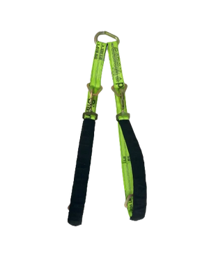 2" x 56" Tow V-Bridle Strap with Twisted Snap Hooks & D-Rings - 3,333 lbs Load Capacity, Heavy-Duty Towing SAFE 'N SECURE LLC
