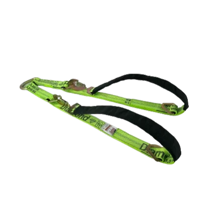 2" x 56" Tow V-Bridle Strap with Twisted Snap Hooks & D-Rings - 3,333 lbs Load Capacity, Heavy-Duty Towing SAFE 'N SECURE LLC