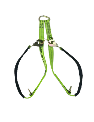 2" x 56" Tow V-Bridle Strap with Twisted Snap Hooks & D-Rings - 3,333 lbs Load Capacity, Heavy-Duty Towing SAFE 'N SECURE LLC