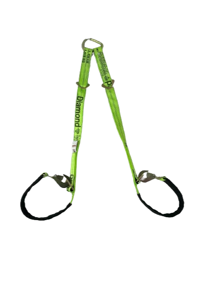 2" x 56" Tow V-Bridle Strap with Twisted Snap Hooks & D-Rings - 3,333 lbs Load Capacity, Heavy-Duty Towing SAFE 'N SECURE LLC