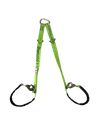 2" x 56" Tow V-Bridle Strap with Twisted Snap Hooks & D-Rings - 3,333 lbs Load Capacity, Heavy-Duty Towing SAFE 'N SECURE LLC