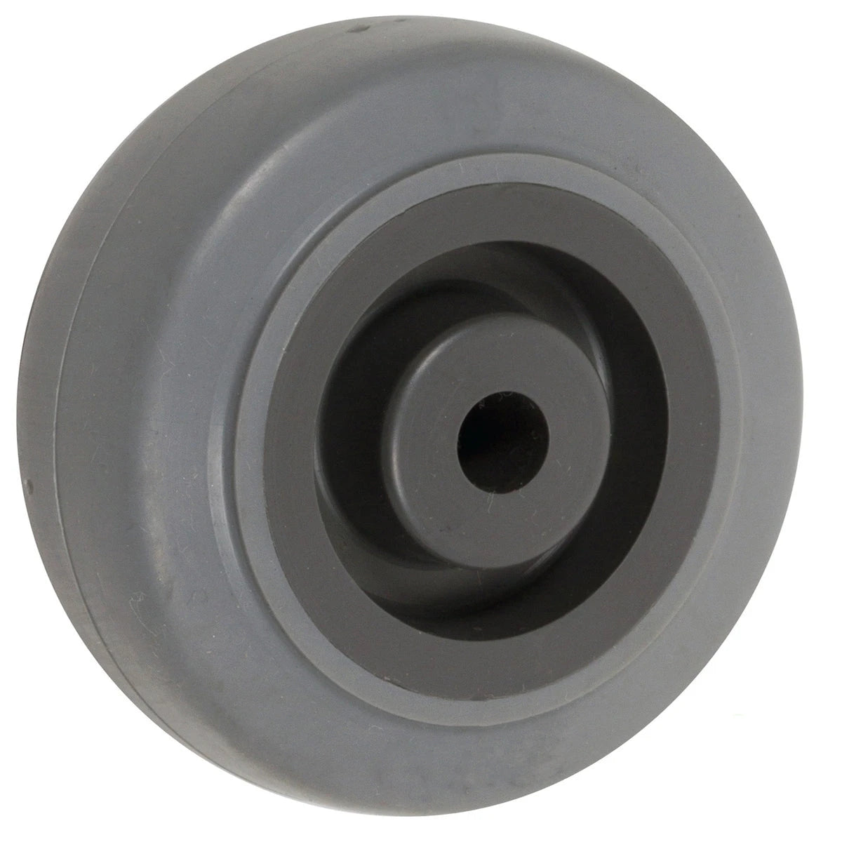 2-1/2" X 1-1/4" GRAY THERMO RUBBER (NON MARKING) WHEEL - 150 LBS CAPACITY CasterHQ