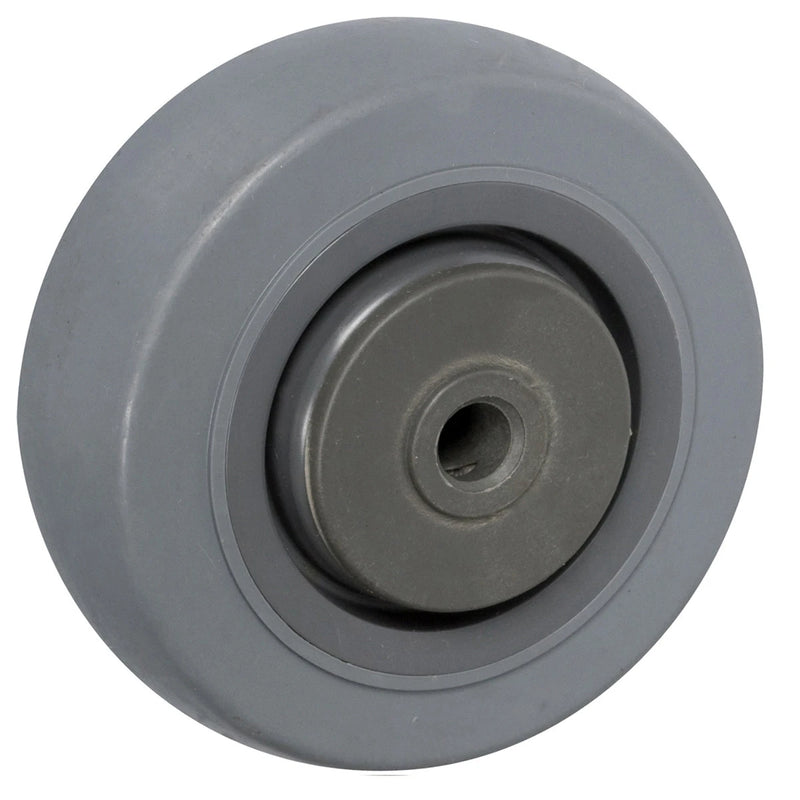 3" X 1-1/4" GRAY THERMO RUBBER (NON MARKING) WHEEL - 210 LBS CAPACITY CasterHQ