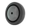 5 Inch x 1-1/4 Inch Gray Thermo Rubber Wheel - 300 lbs Capacity | Non-Marking Replacement Wheel CasterHQ