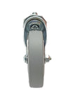 3" Stem Caster | Non-Marking Thermo Rubber Wheel | Threaded Stem 3/8"-16 x 1" | 100 lbs Capacity NSF APPROVED