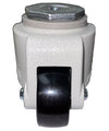 TP-100S - 3" Wheel - Retractable Leveling Machine Stem Casters - 4 Pack - 6,400 lbs Per Set CasterHQ