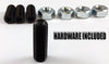 TP-40S - 1.75" Wheel - Stem Retractable Leveling Machine Casters - 4 Pack - 440 lbs Per Set CasterHQ