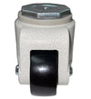TP-80S - 2.5" Wheel - Retractable Leveling Machine Stem Casters - 4 Pack - 4,400 lbs Per Set CasterHQ