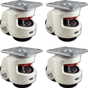 2.5" x 1-3/16" Nylon Retractable Leveling Caster – 4400 lb
