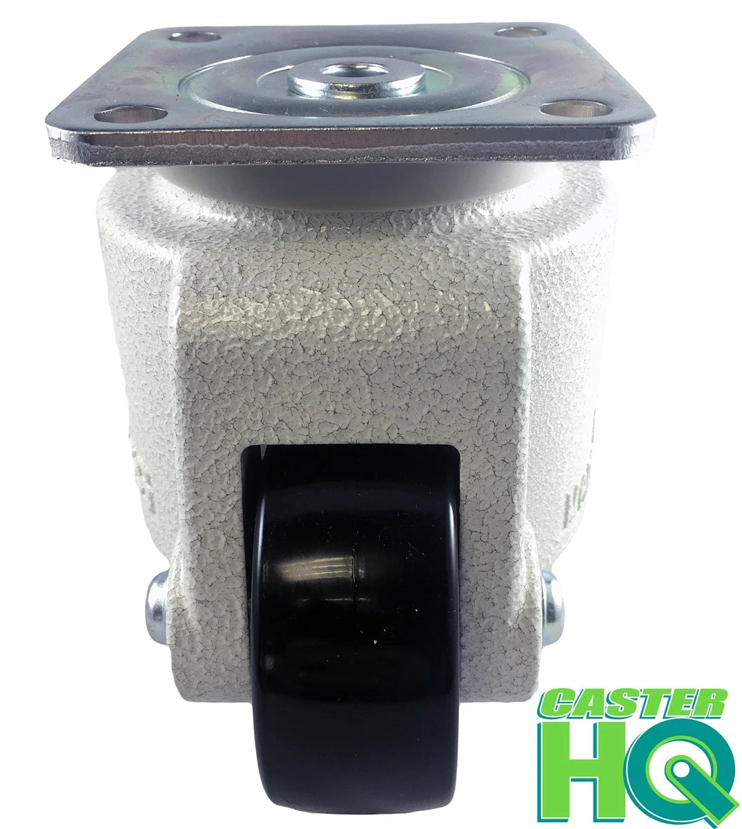 Retractable Leveling Casters 2.5 Inch Wheel - 4 Pack | 4400 lbs Capacity Heavy Duty Machine Feet CasterHQ