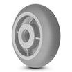 6" x 2" Gray Thermo Rubber Polyolefin Industrial Wheel – 500 lb | CasterHQ