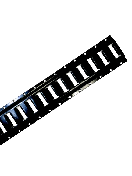 TRKE-H-5 5-Foot Galvanized Steel E-Track Horizontal Rail CasterHQ