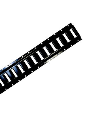 TRKE-H-5 5-Foot Galvanized Steel E-Track Horizontal Rail CasterHQ