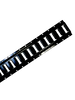 TRKE-H-5 5' Galvanized Steel Horizontal E-Track Rail | CasterHQ