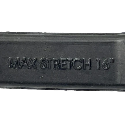 10inch Tarp Strap with 16" Max Stretch and 2" S-Hooks - Made in USA CasterHQ
