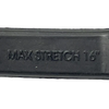 10inch Tarp Strap with 16" Max Stretch and 2" S-Hooks - Made in USA CasterHQ