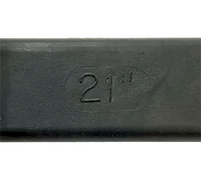 TS21 Rubber Tarp Straps 21" - Heavy-Duty Made in USA Straps with 32" Max Stretch & 2" S-Hooks CasterHQ