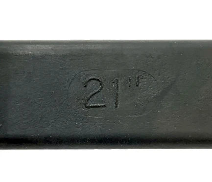 TS21 Rubber Tarp Straps 21" - Heavy-Duty Made in USA Straps with 32" Max Stretch & 2" S-Hooks CasterHQ