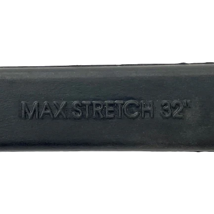 TS21 Rubber Tarp Straps 21" - Heavy-Duty Made in USA Straps with 32" Max Stretch & 2" S-Hooks CasterHQ