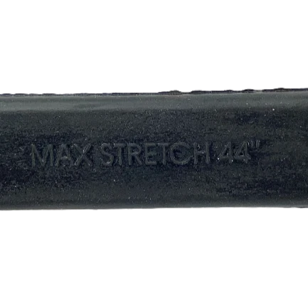 TS31 Rubber Tarp Straps 31" with Max Stretch 44" and 2" S-Hooks, Heavy-Duty Made in USA - Secure & Durable CasterHQ