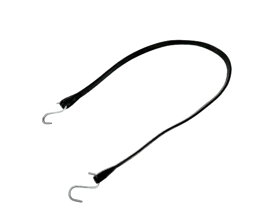 TS41 - 41" Rubber Tarp Strap with 2" S-Hooks, Made in USA - High Stretch, Lightweight, and Durable -  | CasterHQ