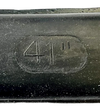 TS41 - 41” Rubber Tarp Strap with 2" S-Hooks, Made in USA - High Stretch, Lightweight, and Durable CasterHQ