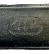 TS41 - 41” Rubber Tarp Strap with 2" S-Hooks, Made in USA - High Stretch, Lightweight, and Durable CasterHQ