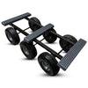 Texas Tough Traverse: 6-Wheel All-Terrain Dolly with Easy Maneuverability | Made in USA | 1400 lbs Capacity CasterHQ