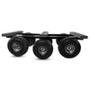 Texas Tough Traverse: 6-Wheel All-Terrain Dolly with Easy Maneuverability | Made in USA | 1400 lbs Capacity CasterHQ