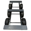Texas Tough Traverse: 6-Wheel All-Terrain Dolly with Easy Maneuverability | Made in USA | 1400 lbs Capacity CasterHQ