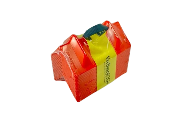 4" x 4" x 11" Orange Corner Protectors - Pack of 20 - Flexible and Durable Edge Guards CasterHQ