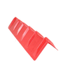 36" Vee Board Corner Protector (Red) - Durable Polyethylene Cargo Edge Guard for 2-4" Webbing CasterHQ
