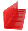 36" Vee Board Corner Protector (Red) - Durable Polyethylene Cargo Edge Guard for 2-4" Webbing CasterHQ